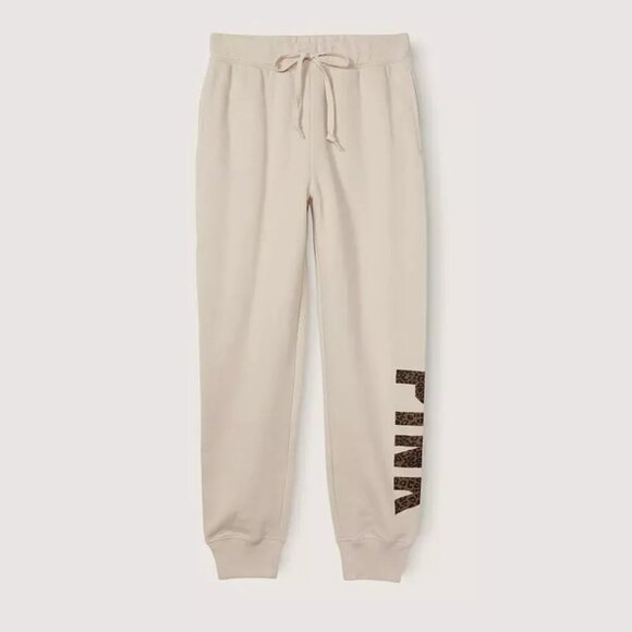 PINK Victoria's Secret Pants - Victoria's Secret PINK Everyday Relaxed Joggers (Vanilla Bean Cheetah)